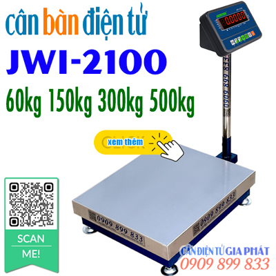Cân điện tử JWI-2100 30kg 60kg 100kg 150kg 200kg 300kg 500kg