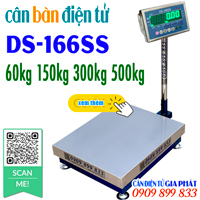 Cân bàn điện tử DS-166SS 60kg 150kg 300kg 500kg