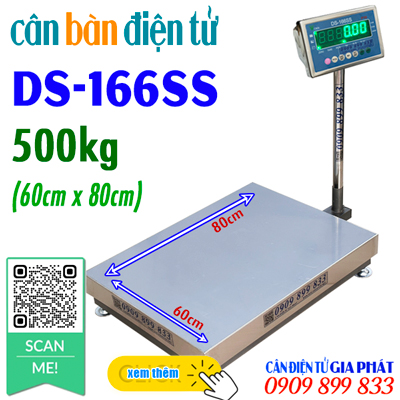 Giá cân điện tử DS-166SS 60kg 100kg 150kg 200kg 300kg 500kg