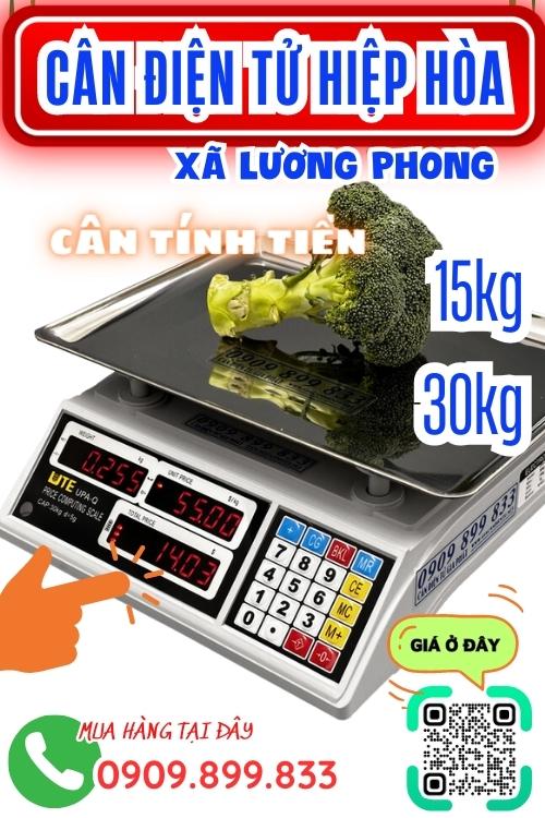 Cân điện tử ở Lương Phong Hiệp Hòa Bắc Giang - cân tính tiền 15kg 30kg