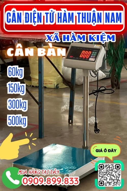 Cân điện tử Hàm Kiệm Hàm Thuận Nam Bình Thuận - cân bàn 