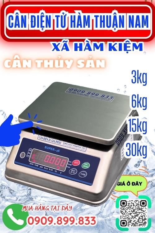 Cân điện tử Hàm Kiệm Hàm Thuận Nam Bình Thuận - cân thủy sản
