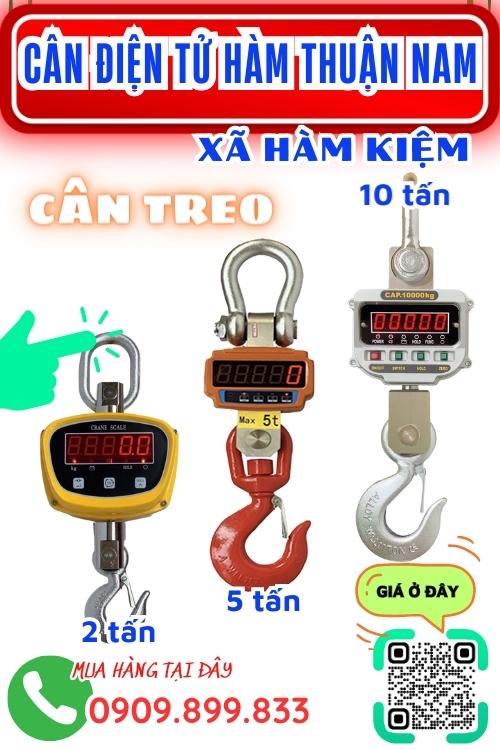 Cân điện tử Hàm Kiệm Hàm Thuận Nam Bình Thuận - cân treo