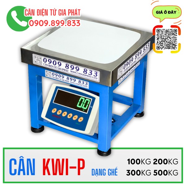 Cân điện tử KWI-P 100kg 200kg 300kg 500kg sơn tĩnh điện