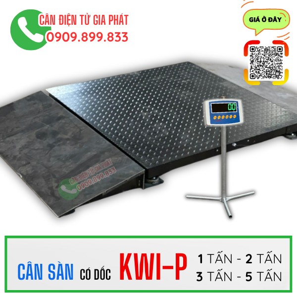 Cân điện tử Kanext KWI-P có 2 dốc 1 tấn 2 tấn 3 tấn