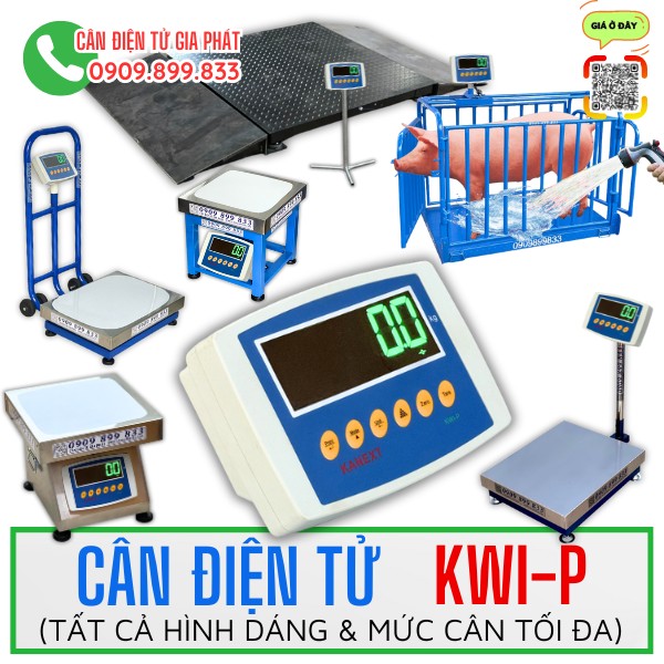 Cân điện tử Kanext KWI-P 60kg 100kg 150kg 200kg 300kg 500kg 1 2 3  5 10 tấn