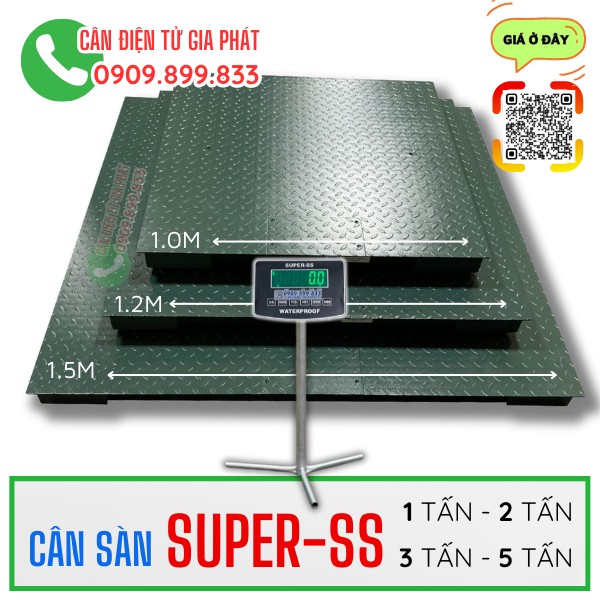 Cân điện tử Super-SS 1 tấn 2 tấn 3 tấn 5 tấn 10 tấn