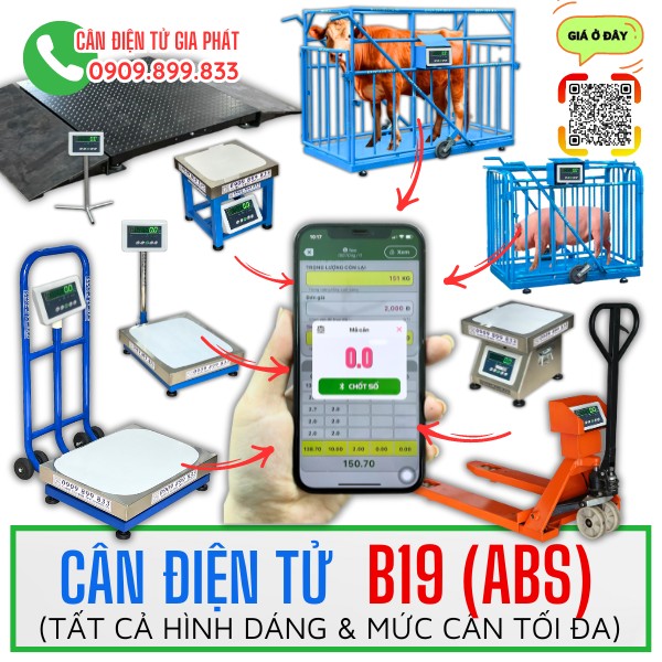 Cân điện tử B19 (ABS)-01