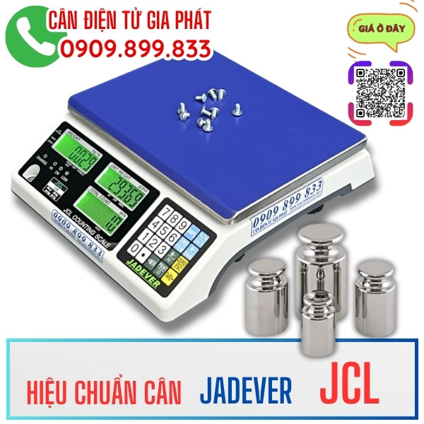 Hướng dẫn hiệu chuẩn cân điện tử JCL 3kg 6kg 15kg 30kg