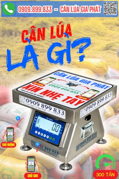 Cân điện tử cân lúa là cân gì?