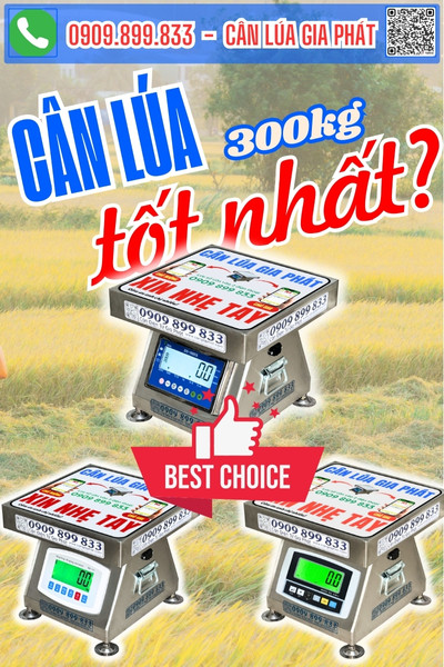 Cân điện tử cân lúa 100kg 150kg 200kg 300kg 500kg