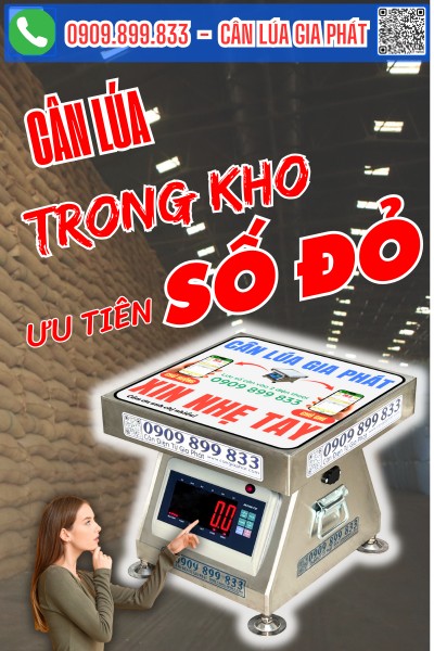 Cân điện tử cân lúa số đỏ số xanh số đen dễ đọc số
