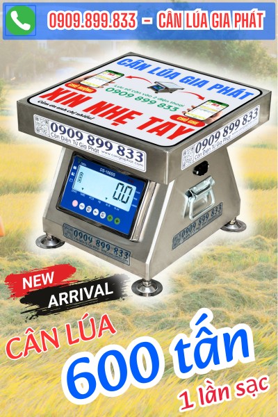 Cân lúa điện tử cân được 600 tấn mỗi lần sạc có thật không?