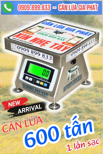 Cân điện tử AIW-L cân lúa 600 tấn mỗi lần sạc đầy pin