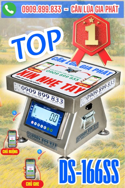 Top 1 cân điện tử cân lúa 100kg 200kg 300kg bán chạy nhất - DS-166SS