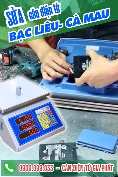 Sửa cân điện tử ở Phường Bạc Liêu Cà Mau