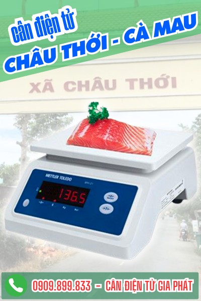 Cân điện tử Châu Thới Cà Mau - cân chống nước BPA-121 3kg 7.5kg 15kg 30kg