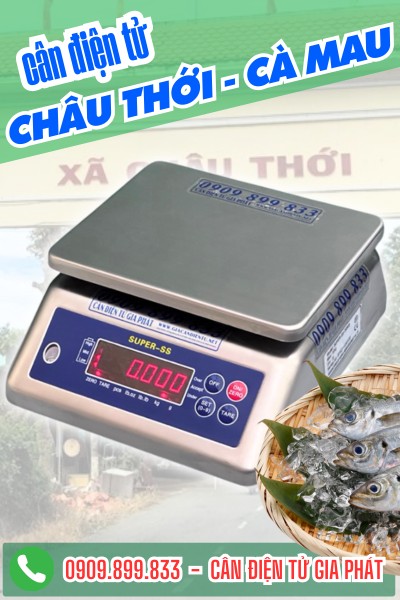 Cân điện tử ở Châu Thới Cà Mau - cân điện tử inox Super-SS 3kg 6kg 15kg 30kg
