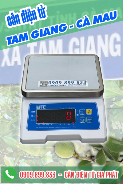 Cân điện tử Tam Giang Cà Mau - Cân Gia Phát