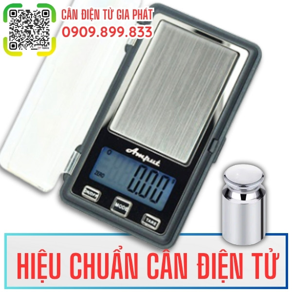 Hiệu chuẩn cân điện tử APTP 450 100g bằng quả cân chuẩn 100g inox