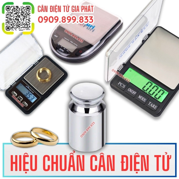 Hướng dẫn hiệu chuẩn cân điện tử 100g 200g 300g 500g