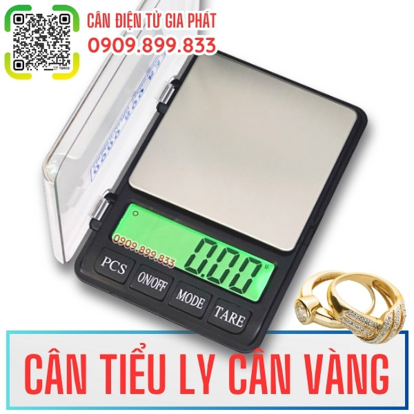 Cân tiểu ly cân vàng Notebook 1108-2 300g 500g