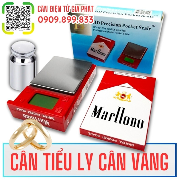 Cân tiểu ly cân vàng hình gói thuốc 200g