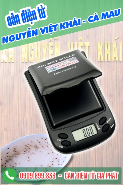 Cân điện tử Nguyễn Việt Khái Cà Mau - Cân Gia Phát