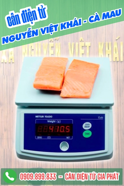 Cân điện tử Nguyễn Việt Khái Cà Mau - Cân Gia Phát