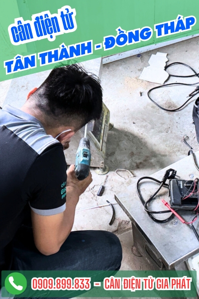 Cân điện tử ở Tân Thành Đồng Tháp - Cân Gia Phát