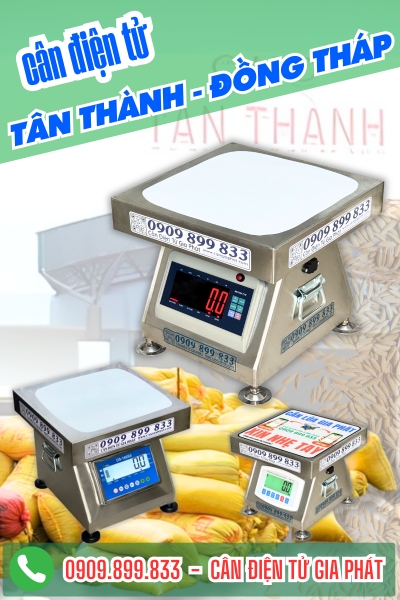 Cân điện tử ở Tân Thành Đồng Tháp - Cân Gia Phát