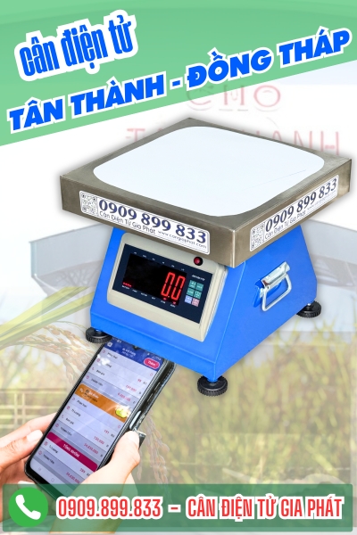 Cân điện tử ở Tân Thành Đồng Tháp - Cân Gia Phát