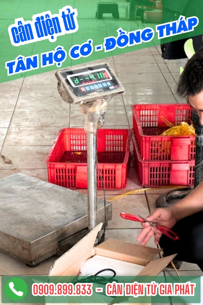 Cân điện tử ở Tân Hộ Cơ Đồng Tháp - Cân Gia Phát