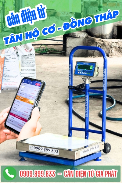 Cân điện tử ở Tân Hộ Cơ Đồng Tháp - Cân Gia Phát