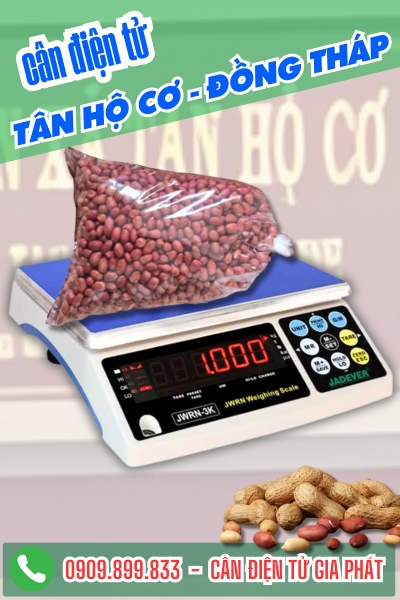 Cân điện tử ở Tân Hộ Cơ Đồng Tháp - Cân Gia Phát
