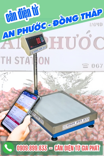 Cân điện tử ở An Phước Đồng Tháp - Cân Gia Phát