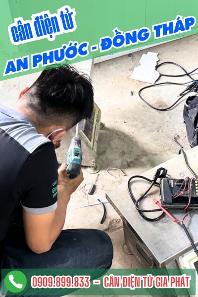 Cân điện tử ở An Phước Đồng Tháp - Cân Gia Phát