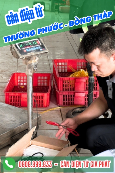 Cân điện tử ở Thường Phước Đồng Tháp - Cân Gia Phát