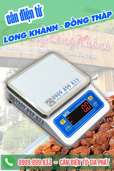 Top cân điện tử xã Long Khánh Đồng Tháp chuyên cân nho 3 màu (nho NH01-152)
