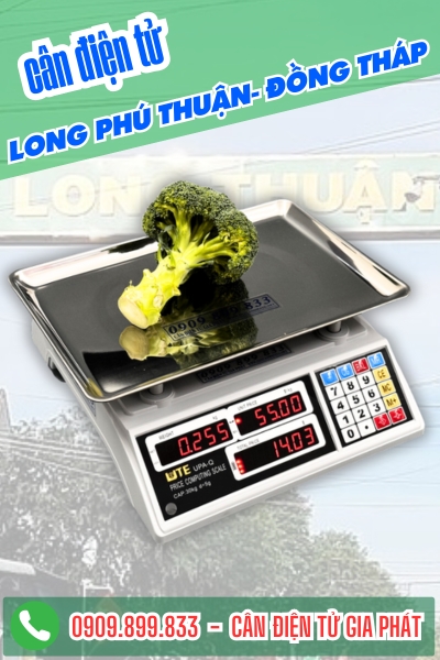 Cân điện tử ở Long Phú Thuận Đồng Tháp - Cân Gia Phát