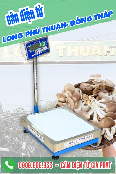 Cân điện tử ở Long Phú Thuận Đồng Tháp - Cân Gia Phát