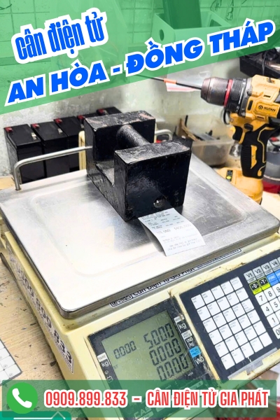 Cân điện tử ở An Hòa Đồng Tháp - Cân Gia Phát