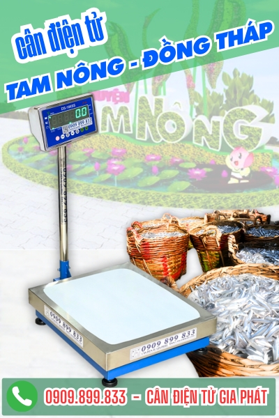 Cân điện tử Tam Nông Đồng Tháp - Cân Gia Phát