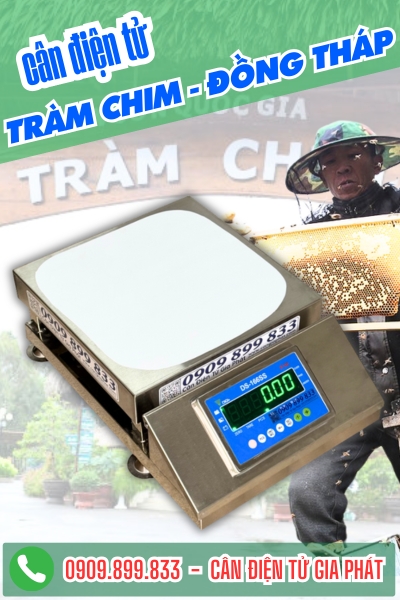 Cân điện tử ở Tràm Chim Đồng Tháp - Cân Gia Phát