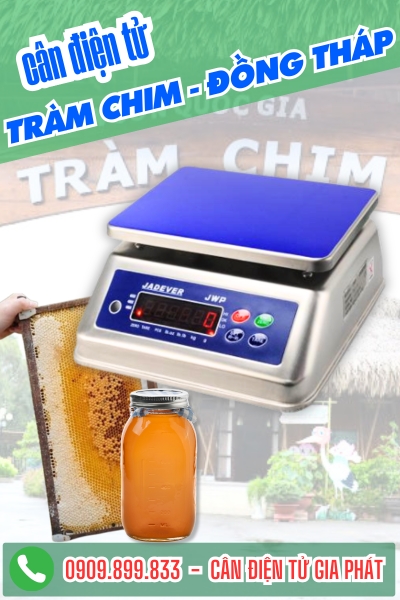 Cân điện tử ở Tràm Chim Đồng Tháp - Cân Gia Phát