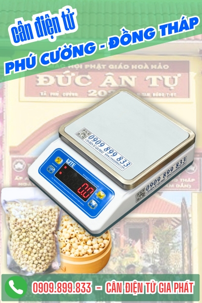 Cân điện tử ở Phú Cường Đồng Tháp - Cân Gia Phát