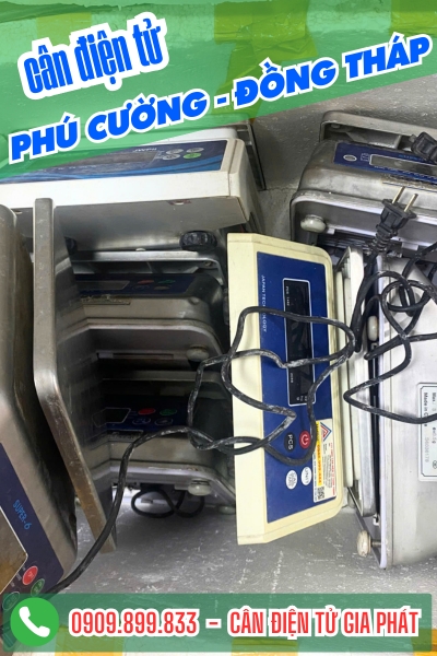 Cân điện tử ở Phú Cường Đồng Tháp - Cân Gia Phát