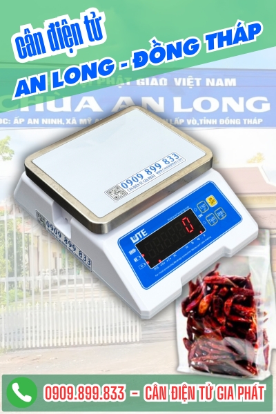 Cân điện tử ở An Long Đồng Tháp - Cân Gia Phát