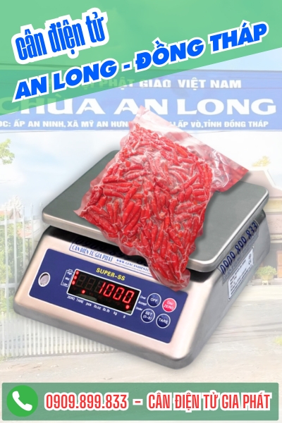 Cân điện tử ở An Long Đồng Tháp - Cân Gia Phát