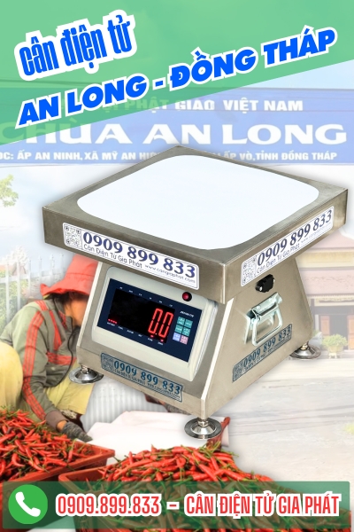 Cân điện tử ở An Long Đồng Tháp - Cân Gia Phát